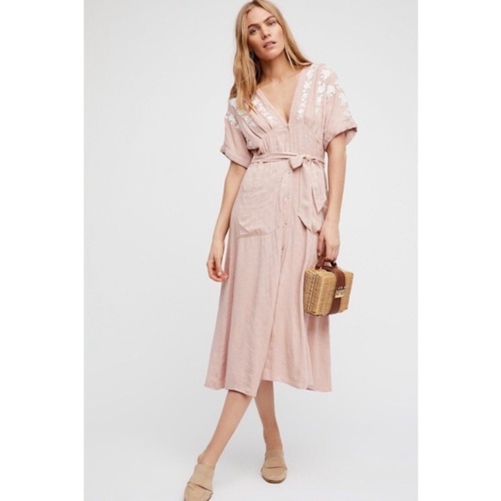 Free People “Love to Love You” dress XS